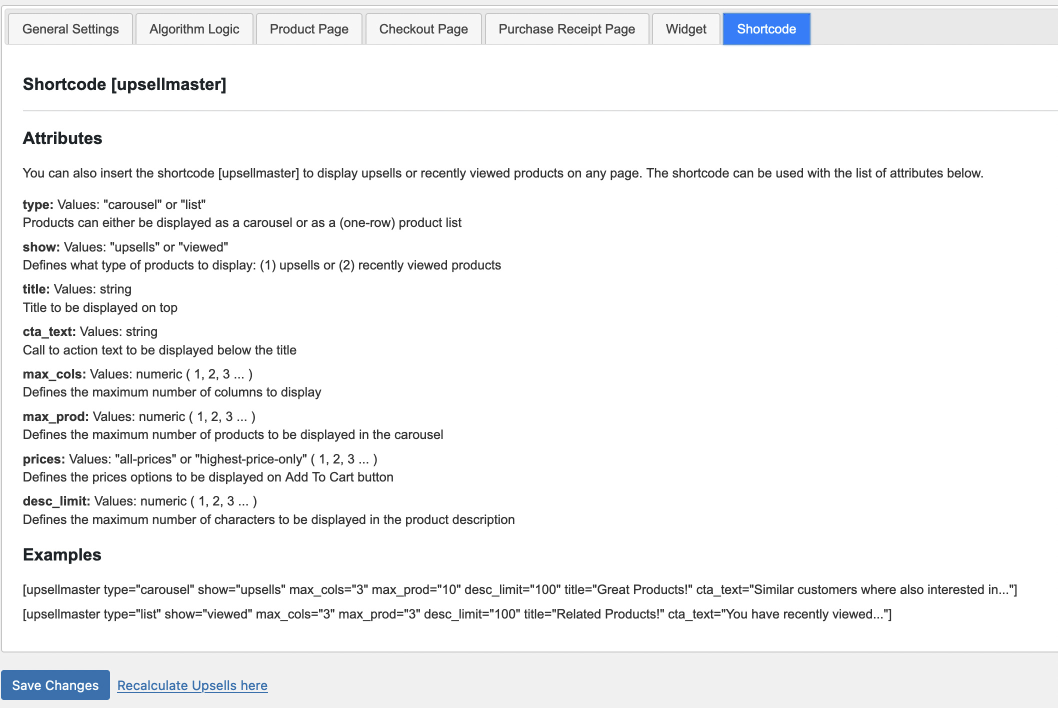 UpsellMaster_ShortCode |